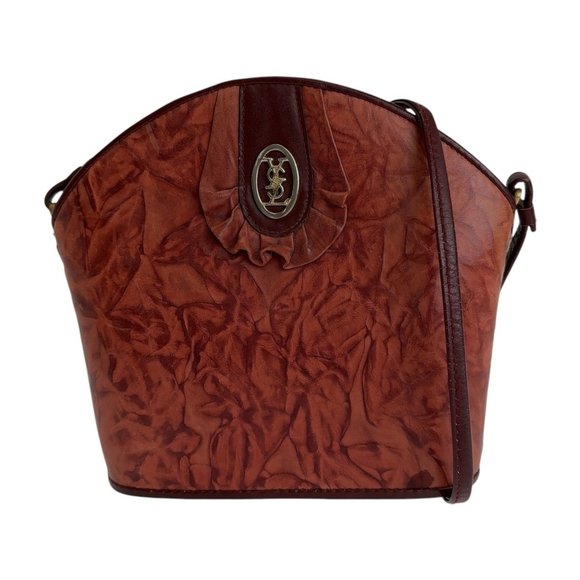 Saint Laurent Red Leather shoulder - Picture 1 of 10